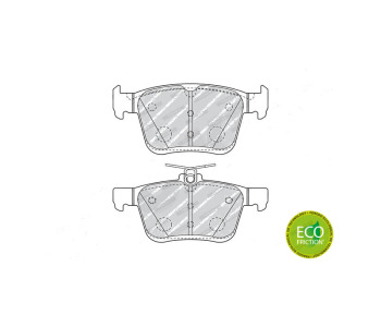 Комплект спирачни накладки FERODO за AUDI TT (FV3) от 2014