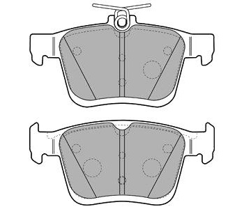 Комплект спирачни накладки DELPHI за AUDI A3 Sportback (8VA, 8VF) от 2012