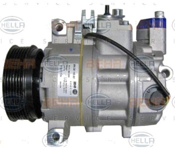 Компресор, климатизация HELLA 8FK 351 110-881 за AUDI A4 кабриолет (8H7, B6, 8HE, B7) от 2002 до 2009