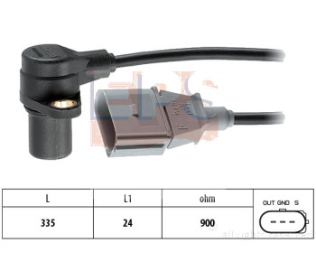 Импулсен датчик, колянов вал EPS за AUDI A4 (8EC, B7) от 2004 до 2008