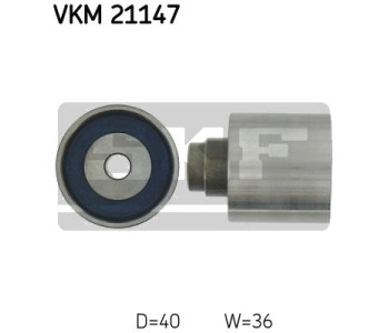 Паразитна/ водеща ролка, зъбен ремък SKF VKM 21147 за VOLKSWAGEN PASSAT CC (357) от 2008 до 2012
