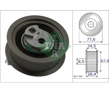 Обтяжна ролка, ангренаж INA 531 0851 10 за AUDI TT (8J3) от 2006 до 2014