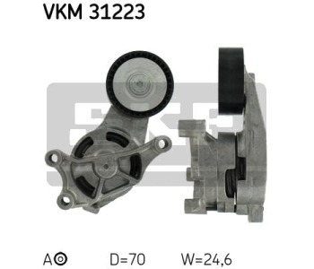 Обтящна ролка, пистов ремък SKF VKM 31223 за AUDI A3 (8P1) от 2003 до 2008