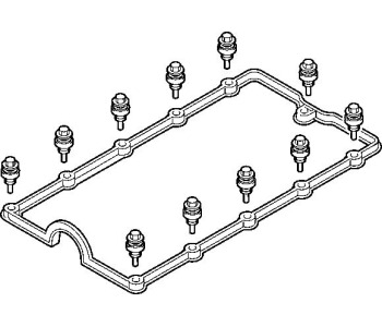 К-кт гарнитури капака на клапаните ELRING за SEAT ALTEA (5P1) от 2004 до 2015